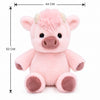 Peluches Animales Vaca que Corre 2 Tamaños