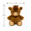 Peluches Animales Vaca que Corre 2 Tamaños