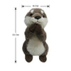 Peluches Animales Nutria con Iman Magnetico 2 Tamaños