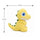 Dinosaurio Amarillo 20x22