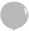 Globos Látex Biodegradables Corrientes  Gris 095