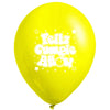 Globos Látex Biodegradables corrientes Feliz Cumpleaños