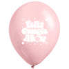 Globos Látex Biodegradables  Pastel Surtidos Impresos - Feliz Cumpleaños