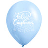Globos Látex Biodegradables  Pastel Surtidos Impresos - Feliz Cumpleaños