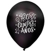 Globos Látex Biodegradables Satinados Feliz Cumpleaños