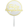 Adorno Torta - Topper Pastel Feliz Cumpleaños