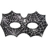 Antifaz  Araña para Disfraz Carnaval Negro-Morado