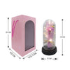 Rosa Eterna con luz LED