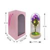 Rosa Eterna con luz LED