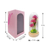 Rosa Eterna con luz LED
