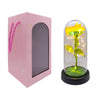 Rosa Eterna con luz LED