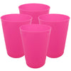 Vaso Plástico 9.5 Onzas Reutilizable Paque x 4