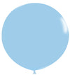 Globos Latex Biodegradables Pastel Azul Claro /260