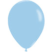 Globos Latex Biodegradables Pastel Azul Claro /260