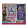 Juguete Set  Bebe con Accesorios de Juego de Baño para Muñecas