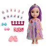 Juguetes Muñeca Princesa Mágica de 30 cm Incluye Accesorios de Moda Kit Uñas