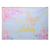 Fondo Feliz Cumpleaños poliester 1.08x 1.48 mts