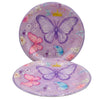 Plato Cartón Redondo Mariposa 7" x12 pcs