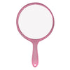 Espejo de Plástico con Mango de Doble Cara, Espejo de Maquillaje