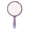 Espejo de Plástico con Mango de Doble Cara, Espejo de Maquillaje