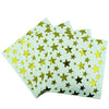 Servilleta Estrellas Metalizadas x20