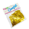 Confeti de Mesa Feliz Cumpleaños Metalizadas Dorado-Plata-Oro Rosa -Surtido