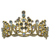 Tiaras y Coronas Para Mujer Diamantes Falso Cristal Metal