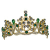 Tiaras y Coronas Para Mujer Diamantes Falso Cristal Metal