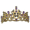 Tiaras y Coronas Para Mujer Diamantes Falso Cristal Metal