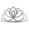 Tiaras y Coronas Para Mujer Diamantes Falso Cristal Metal