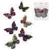 Mariposas Decorativas x12 -3 Tamaños