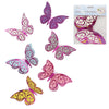 Mariposas Decorativas x 6- Un Solo Tamaño