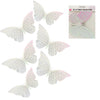 Mariposas Decorativa Colores x 6 Un Solo Tamaño 20x13 cm