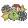 Bouquet  Globos Metalizados Feliz Navidad Varios Diseños