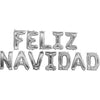 Globos Metalizados Letrero Feliz Navidad 16"