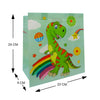 Bolsa Kambrel Animales Dinosaurios con fuelle 24x22 cm