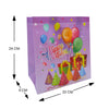 Bolsa Kambrel Happy Birthday con fuelle 24x22 cm
