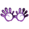 Gafas Plásticas de Fiesta Carnaval Manos x1 pcs