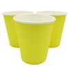 Vaso Cartón 8oz Biodegradables Colores X12