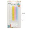 Velas Largas x 8 Unidades - Pastel