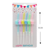 Velas x 6 Unidades Pastel Surtida