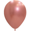 Globos Látex Biodegradables Espejo Cromado  Oro Rosa /835