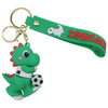 Llavero Novedosos Diferentes Diseños Dinosaurio con Balón