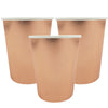 Vaso Cartón Metalizado 9 Ozas Biodegradables x12