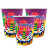 Vaso Carton Biodegradable Feliz Cumpleaños 9 Onzas  x12