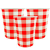 Vaso Cartón Picnic Rojo 9 Onzas x12