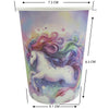 Vaso Cartón 8oz Biodegradables Unicornio x12 pcs