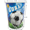 Vaso Cartón 8oz Biodegradable Futbol x12 pcs
