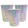 Fiesta Diamantes (Servilletas x20-Vasos 8oz x12-Platos 7" x12) Biodegradables