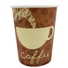 Vaso Cartón Biodegardable Café 8 Onzas